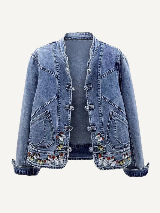 Trendy washed and distressed denim jackets for all seasons