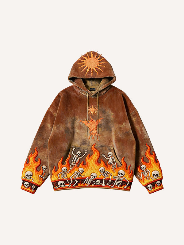 Angels Fallen to Hell Printed Sweatshirt