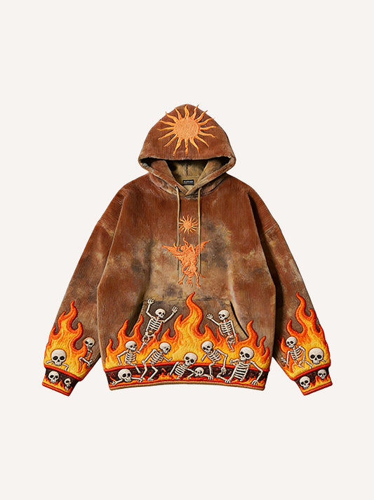 Angels Fallen to Hell Printed Sweatshirt