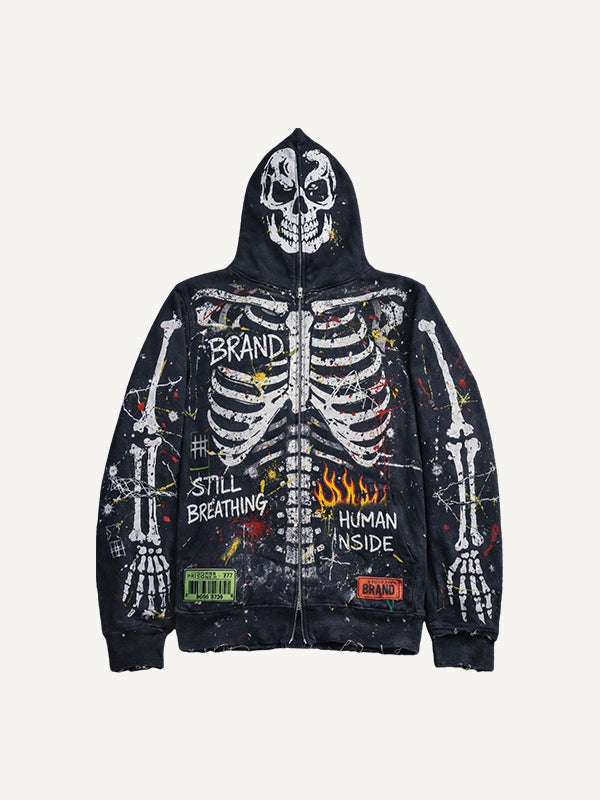 Till Death Do Us Part Series 3D Graphic Print Hoodie