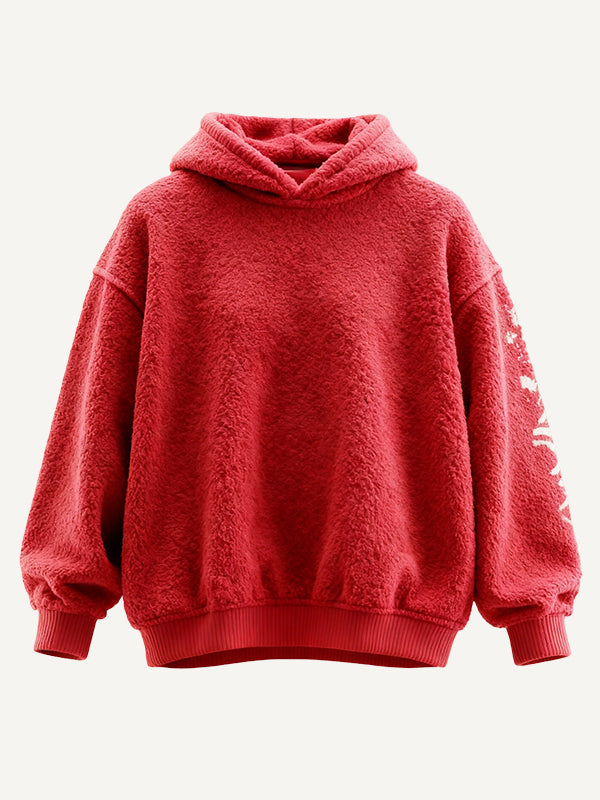 Festive Christmas print high-end sweatshirt