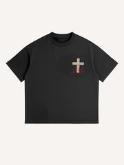 Faith Heals My Wounds Printed T-shirt
