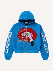 Dangerous Woman Corduroy High-Fashion Sweatshirt