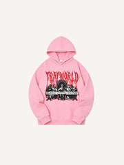 Those who have dinner together are not necessarily wearing Jesus and saints print sweatshirts