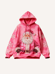 Sparkling Snowflake Mood Hooded Christmas Sweatshirt