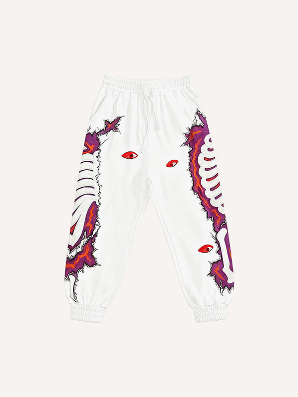 Hand-stitched Dark Eyes handsome trousers