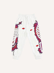 Hand-stitched Dark Eyes handsome trousers