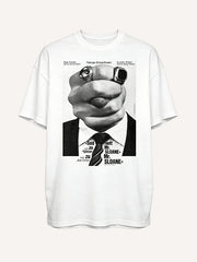 Vintage Mobster Fist & Suit Graphic T-Shirt