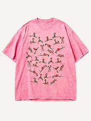 Santa Claus Secret Pattern Short-Sleeve T-Shirt