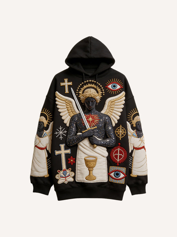 Keep All Bad Things Away From Me Print Hoodie