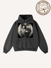 Hey bro those two guys invited me to go out for drinks and wash my trendy hoodie