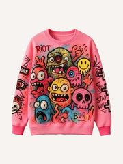 Monster Battle Fashion Hoodie