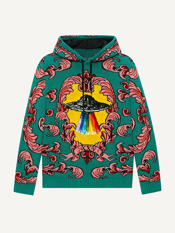 There might be a UFO hoodie hidden behind the rainbow