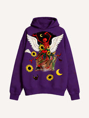 Whether you are a devil or an angel depends on your printed sweatshirt