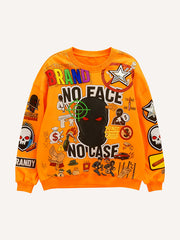 The masked person is not necessarily a Superman crewneck streetwear hoodie