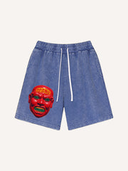 Misfortune and evil spirits dare not invade the warm shorts