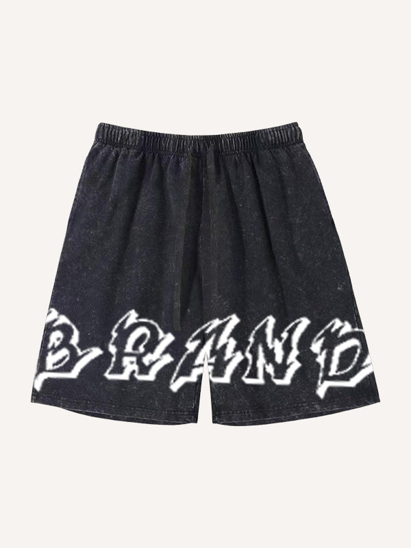Retro poster beauty shorts