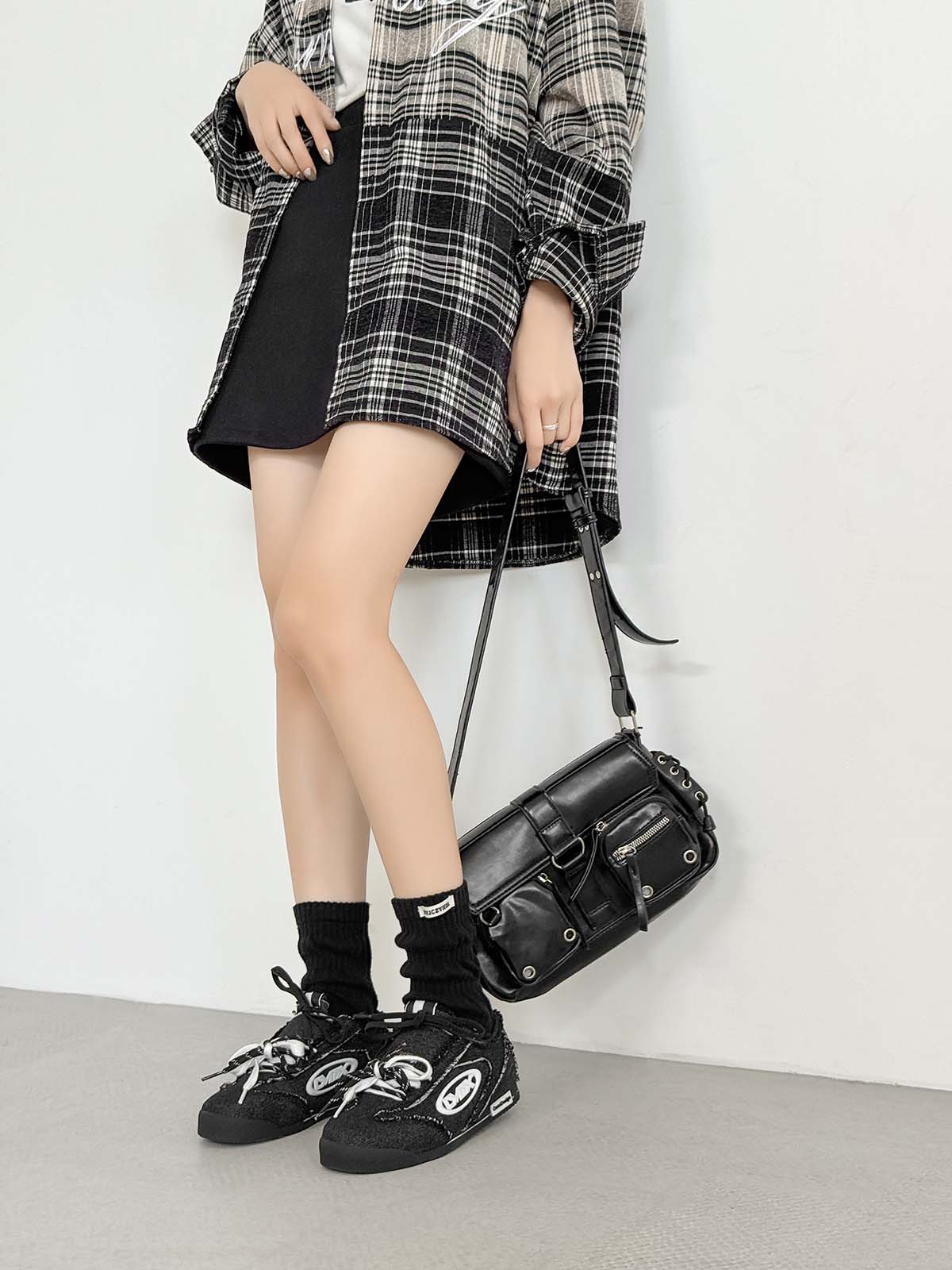 Retro Versatile Double Lace German Trainer Sneakers
