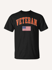 Veteran USA Flag Veterans Day T-Shirt