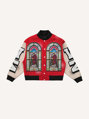 Faith Print Four Seasons Fashion Jacket