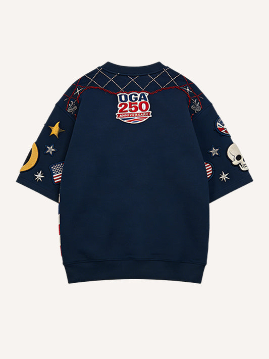 250th Anniversary of the Land of Faith and Freedom Vintage Graphic T-shirt