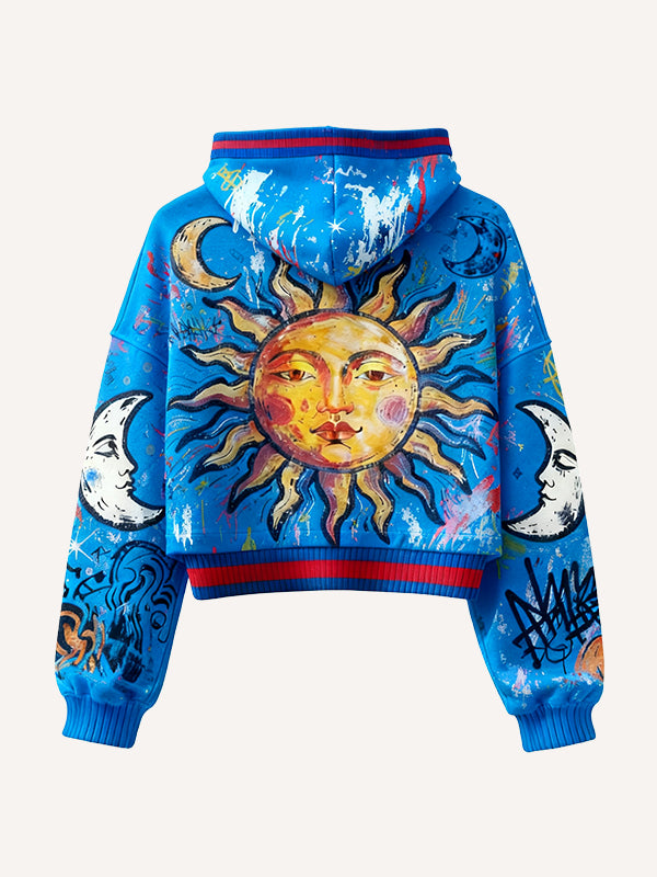 Light illuminates my path - warm and comfortable sweatshirt