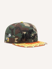 Flat-brimmed baseball cap sun protection street dance hip-hop cap