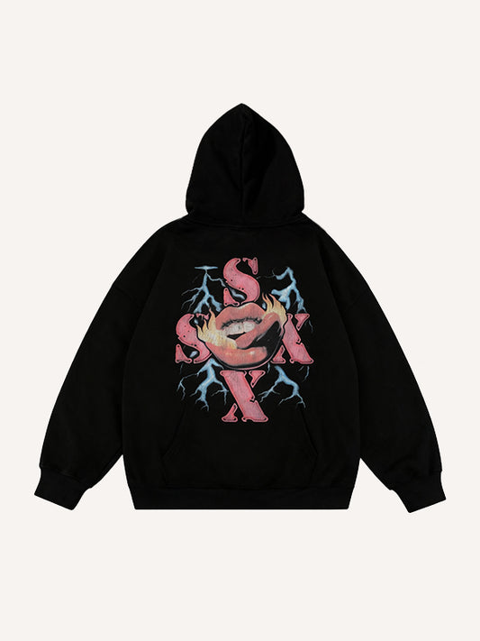 The Big Monster is Love Story Warm Hoodie