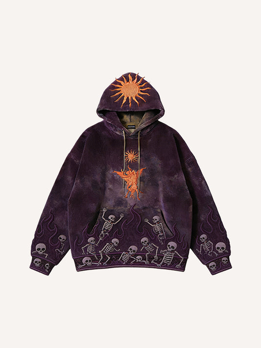 Angels Fallen to Hell Printed Sweatshirt