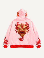 Dragon Flame Cool Hoodie