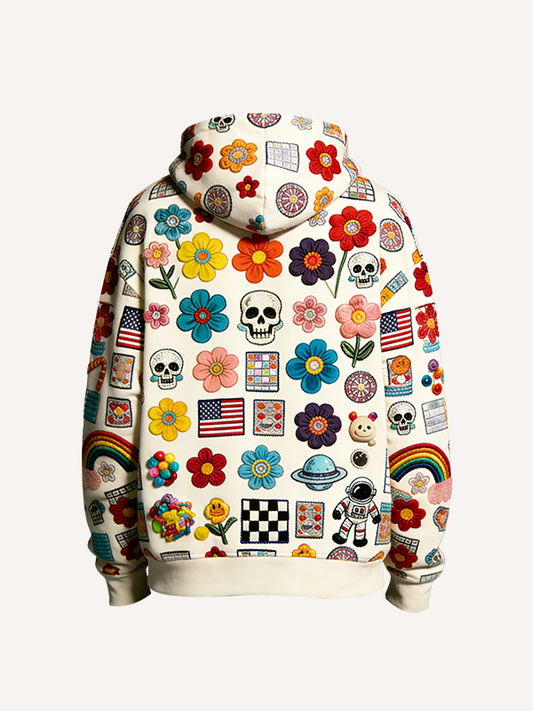 Clown's Love Unknown Ending Print Hoodie