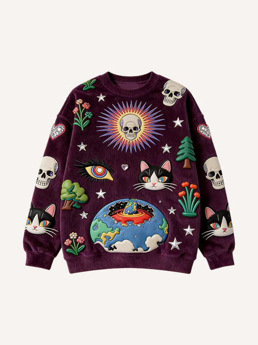 The temperature of emotion must exceed that of a sun-drenched crewneck sweatshirt