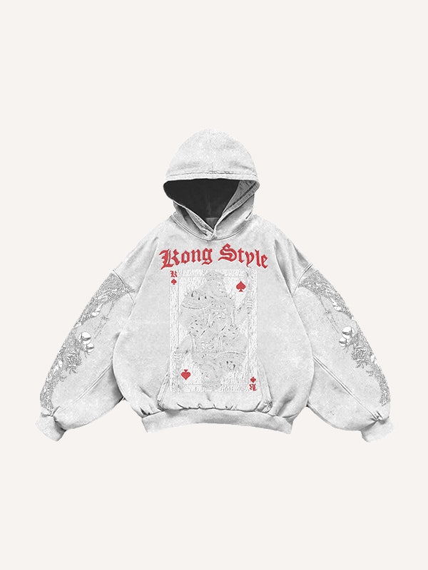 Beast Emperor Playing Card Art Design Sweatshirt