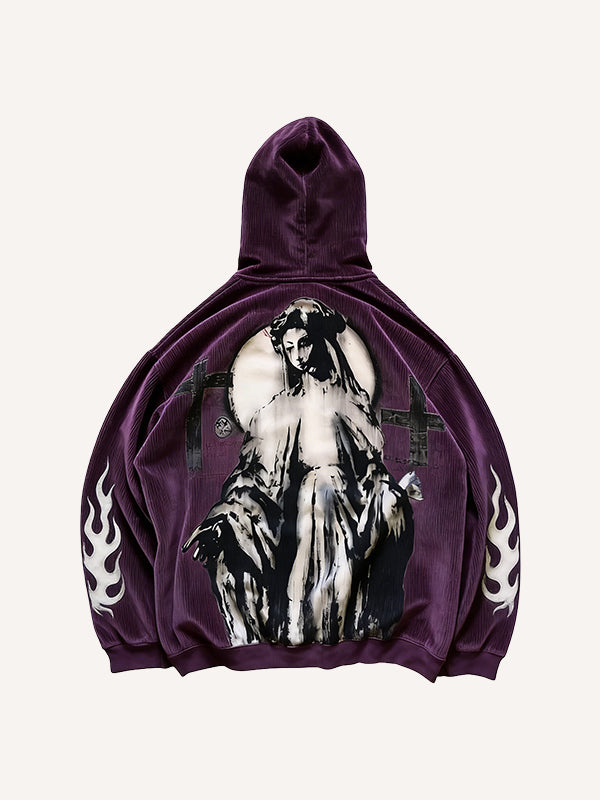 No matter what the power of faith has always supported me in my corduroy sweatshirt