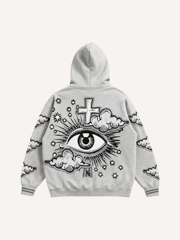 God's Eye Purifies All Hooded Sweatshirts