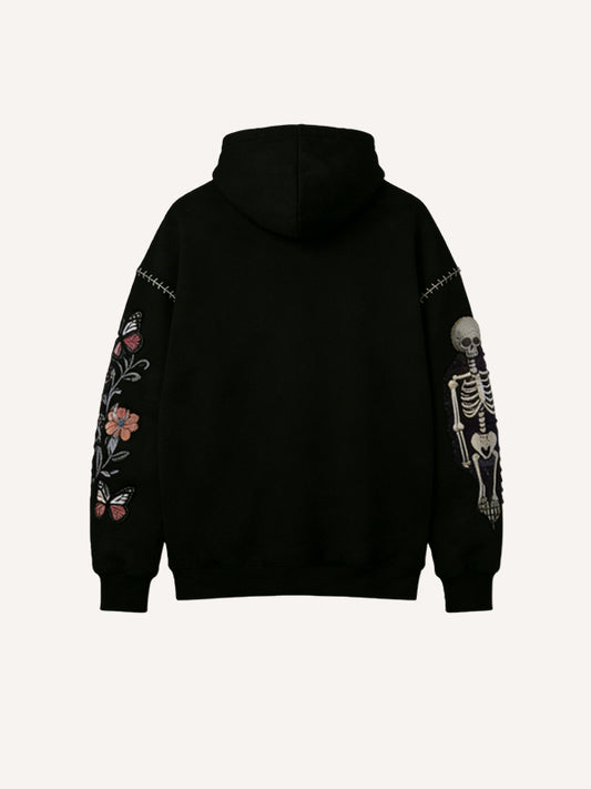Gothic print trendy print sweatshirt