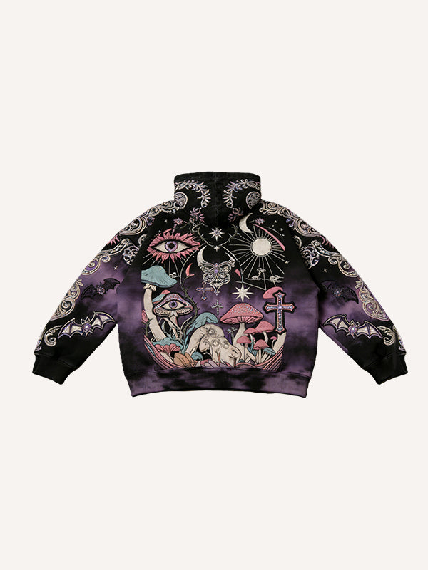 Gothic Witch Eyeglasses Hoodie