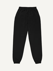 3D three-dimensional tailoring hooded white flame trousers