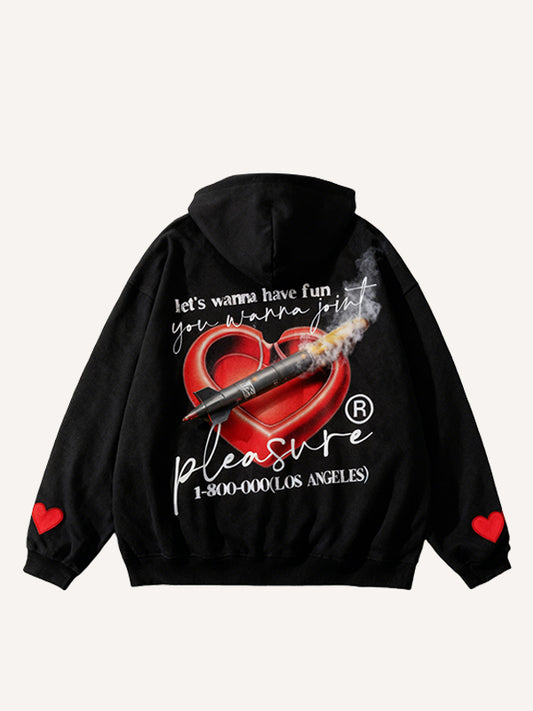 It is not just cigars and cigarettes that get pierced by an arrow stylish hoodies also do