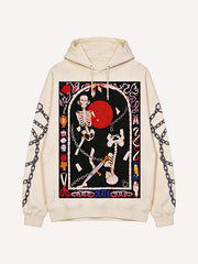 Hand-painted Hell Style Hand-painted Hooded Sweatshirt