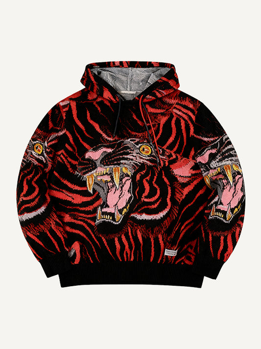 Tie-Dye Tiger Classic Hoodie