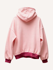 High-definition printed comfort sweatshirt with imitation knit technology