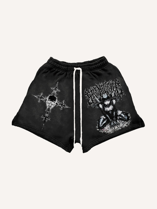 Sexy Dark Angel Crew Shorts