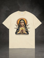 Sacred Heart Virgin Mary Graphic Tee