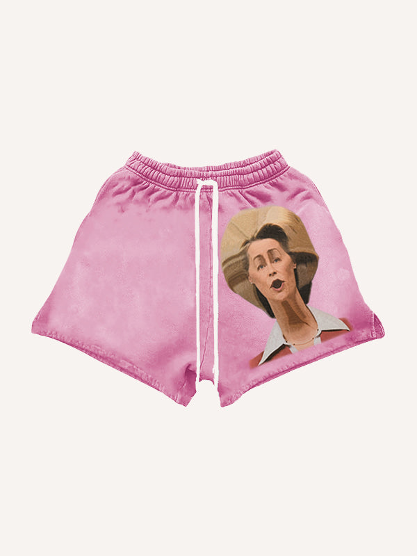 Artist reimagines leaders to create limited-edition shorts