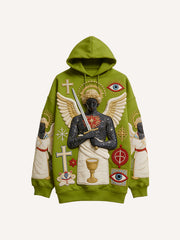 Keep All Bad Things Away From Me Print Hoodie