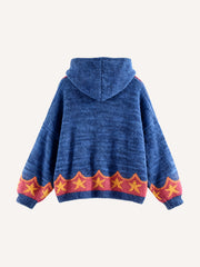 Stylish and chic hooded butterfly sweatshirt