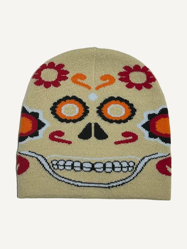 Ethnic Style Big Mouth Monster Trendy Warm Knitted Hat