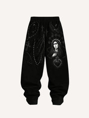 Our Lady is prayers bless us with peace and joy pants