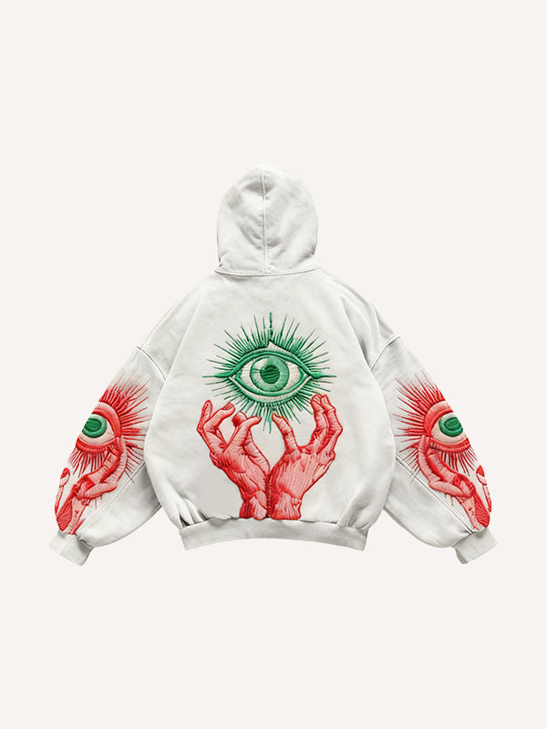 All-Seeing Eyes Are Watching Loose Hoodie